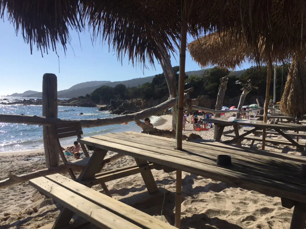 paillote plage de cala d'orzu paillote plage de cala d'orzu